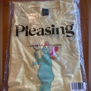 PLEASING Harry Styles Shroom Bloom Yellow Tshirt NWT